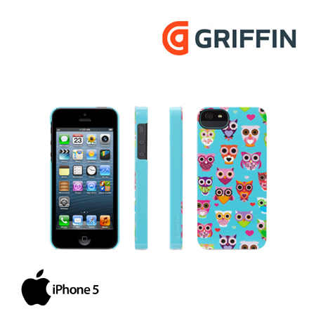 ESTUCHE GRIFFIN P/IPHONE 5 WISEEYES TURQUOISE (PN GB36116)